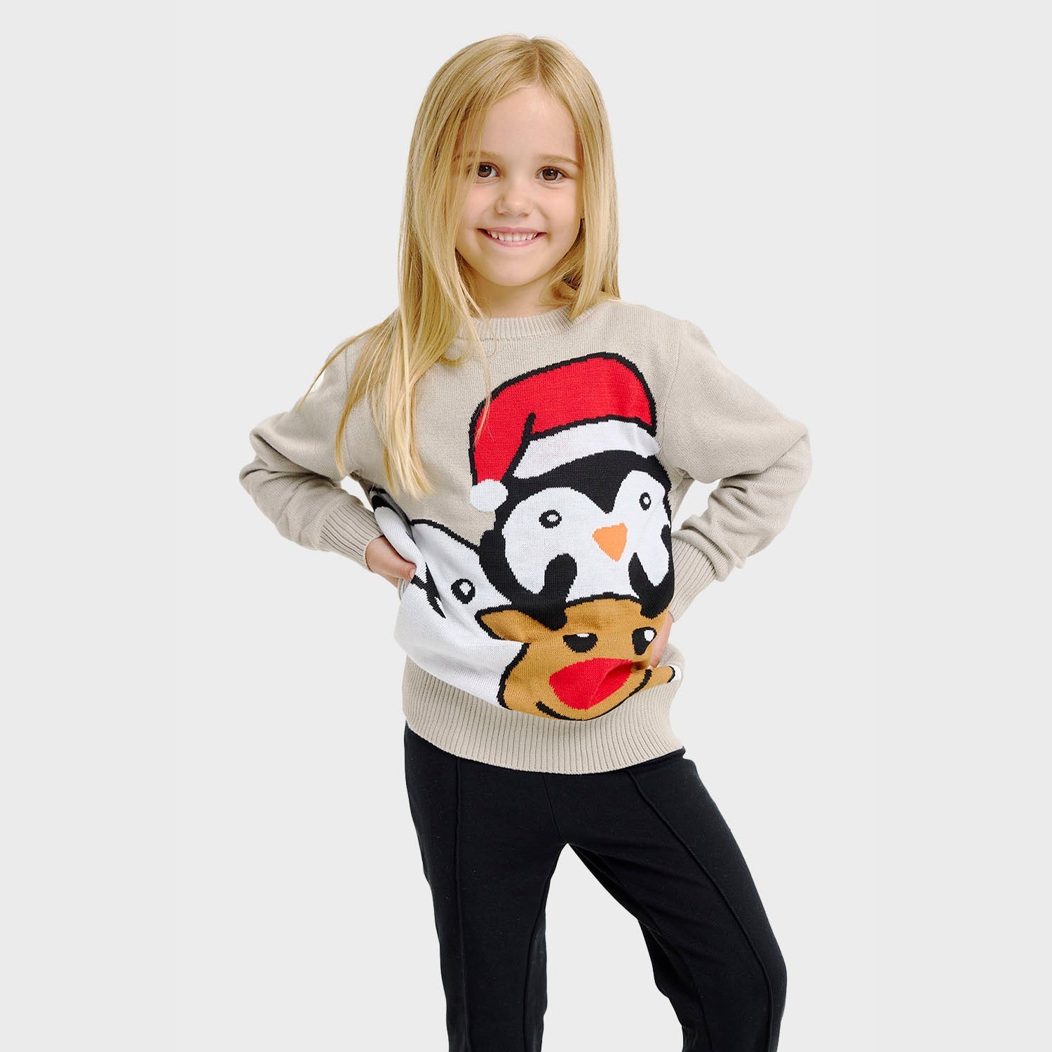Animal Christmas Sweater β Kids